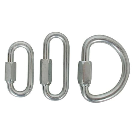 Cypher 3Q82008V5002 Quick Link 8Mm Steel 25Kn Liberty Mountain Carabiner 434566