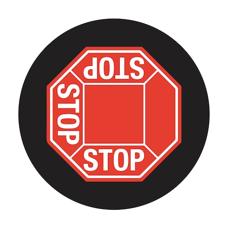 Brady Lens STOP Sign 3 Way Lines SizeM 177680