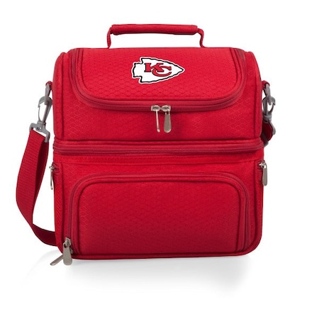 Picnic Time Family Of Brands NFL Kansas City Chiefs - Pranzo Lunch Bag Cooler with Utensils 512-80-100-164-2