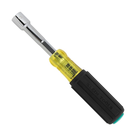 Klein Tools Metric Magnetic Color-Coded Nut Driver, Heavy-Duty Hollow-Shaft, 13mm 65413MAGM