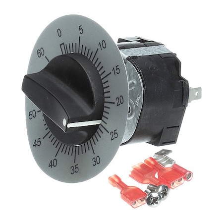 Cleveland Timer Kit, 60 Minute, Black, Gray CLEFK20476