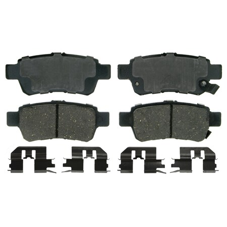 Wagner Brake QuickStop Rear Disc Brake Pad Set Ceramic,  ZD1088
