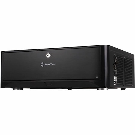Silverstone Technology GD06B Classic HTPC-Desktop Case with Two Front USB 3.0 Ports - Black GD06B