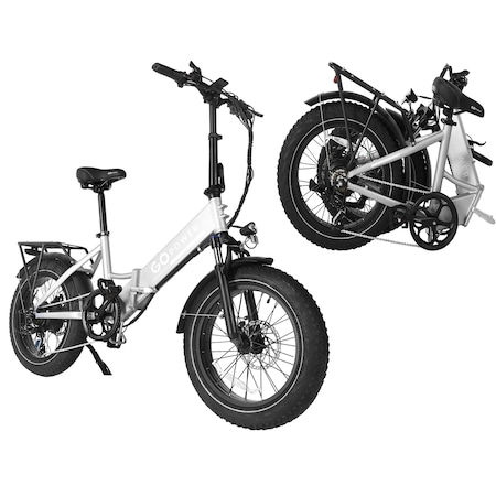 Gopowerbike GoCruiser V2 Folding Electric Bike 20 MPH Max Speed & 750W Motor BG3
