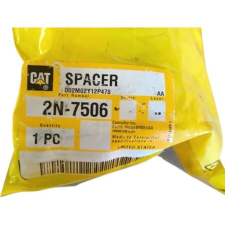 Caterpillar SPACER, CATERPILLAR OEM 2N7506 2N7506