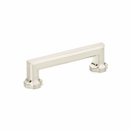 Schaub 3-1/2in Center to Center Empire Cabinet Pull Brushed Nickel Finish 883-BN