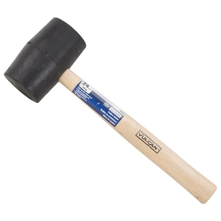 Vulcan Mallet, 24 oz Head, Double Faced Head, Rubber Head JLO-015