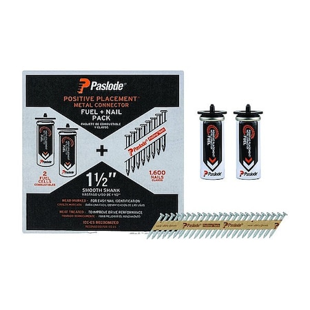 Paslode POSITIVE PLACEMENT FUEL + NAIL PACK 650937