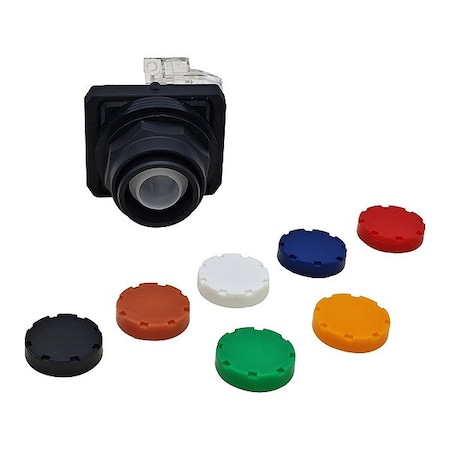 Dayton Push Button Operator, Flush, Momentary Action, Not Applicable Release, Non-Illuminated GGS_116339