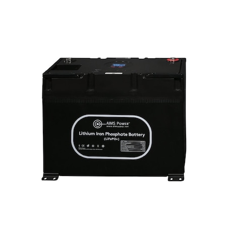Aims Power Lithium Battery 135Ah with Wake Up, Heater and BT Monitoring 12V LiFePO4 LFP12V135A