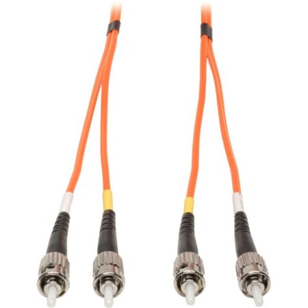 Eaton Tripp Lite Series Duplex Multimode 62.5/125 Fiber Patch Cable ST/ST, 50M 164 ft. N302-50M