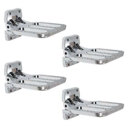 Mytee Products Zinc Alloy Folding Side Step for Trucks & Trailers for RV Camper Trailer, 4PK FS-LARGEx4