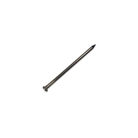 Pro-Fit 00 Finishing Nail, 10 in L, Carbon Steel, Brite, Flat Head, Round Shank, 5 lb 53275