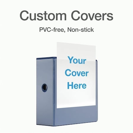 Cardinal Xtralife ClearVue Locking SlantD Binders, Blue CRD26352