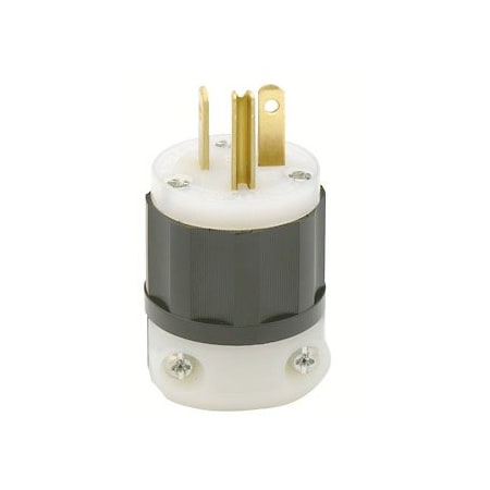 Leviton Industrial Grade Plug 20 Amp, 125 Volt 5366-C