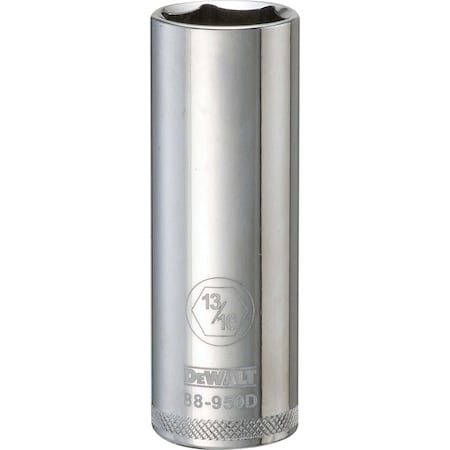 Dewalt Drive Deep Socket, 6-Point, 13/16in-1/2in DWMT88950OSP