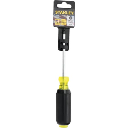 Stanley No, 2 x 4'' Vinyl Grip Phillips Screwdriver 65-902