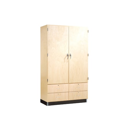 Diversified Spaces Tall Storage Cabinet, 48Wx22Dx84H GSC-8M