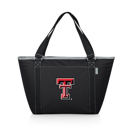 Picnic Time Family Of Brands NCAA Texas Tech Red Raiders Topanga Tote Cooler Bag - Soft Cooler Bag - Picnic Cooler, Black 619-00-175-574-0