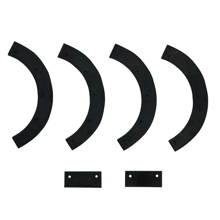 Oregon Paddles, Snow Thrower, 6-Piece Set, Replaces Snapper 73-043