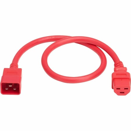 Eaton TRIPP LITE SERIES POWER CORD C20 TO C21 HEAVY-DUTY 20A 250V 12 AWG 2 FT. 0.6 M P035-002-ARD