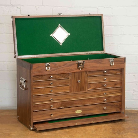 Gerstner Natural Walnut 10-Drawer Journeyman Chest 2610-NW