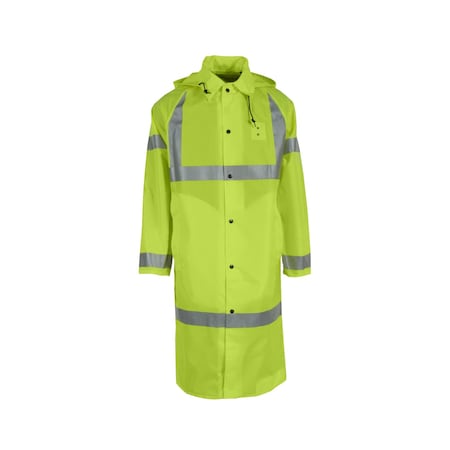 Neese Uniforms 485 Lightweight Hi Vis Coat-HV Lim-5X UN485-33-2-HLI-5X