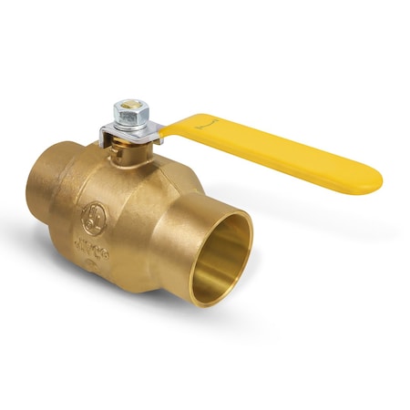 Everflow SWT Full Port Ball Valve, Brass 1-1/2" 605C112-NL