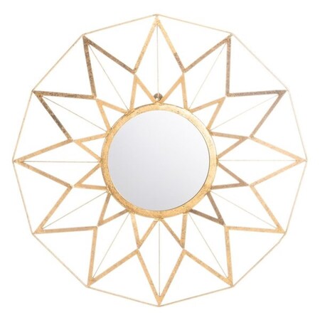 Safavieh Kilburn Mirror - Gold - 2.5 x 30.5 x 30.5 in. MIR4099A