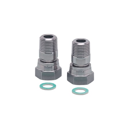 Ifm Mounting adapter for flow sensors, 2PK E40200
