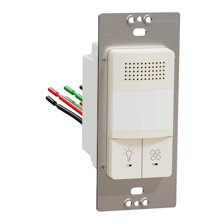 Square D Occupancy And Humidity Sensor, Pir, Single SQR73105LA