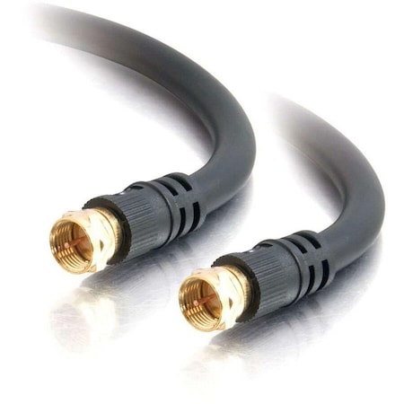 C2G 12FT VALUE SERIES™ F-TYPE RG6 COAXIAL VIDEO CABLE 29133