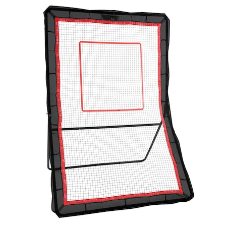 Vevor 5x7ft Lacrosse Baseball Rebounder Softball Bounce Pinchback Training Net SSPDYFTW001