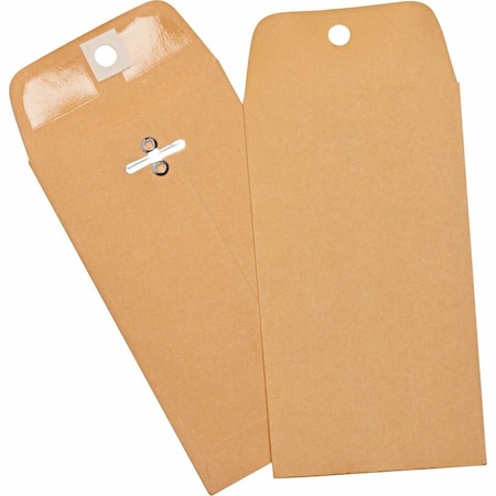Business Source Heavy Duty Clasp Envelope, Brown, 100PK BSN36669