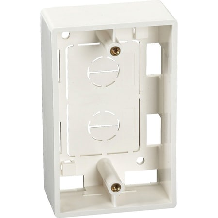 Black Box Surface-Mount Box, Single-Gang, Office W JPB654