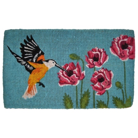 Imports Decor Imports Decor  Coir Doormat, Hummingbird 667TCM