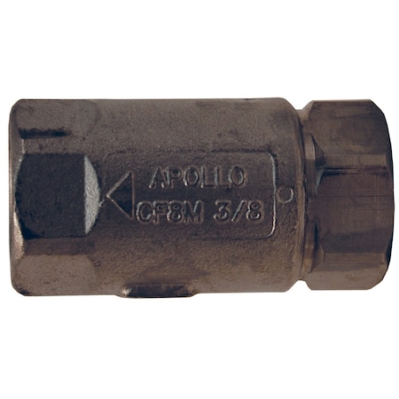Dixon 3/8" FNPT Stainless Steel Ball Cone Check Valve 62-102