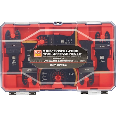 Do It Best Oscillating Blade Set, 9-Piece QJDIB-PTASET-025