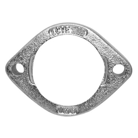 Ami Bearings SINGLE ROW BALL BEARING - 1-1/4in NARROW SET SCREW NICKEL 2-BOLT FLANGE BLCTE207-20NP