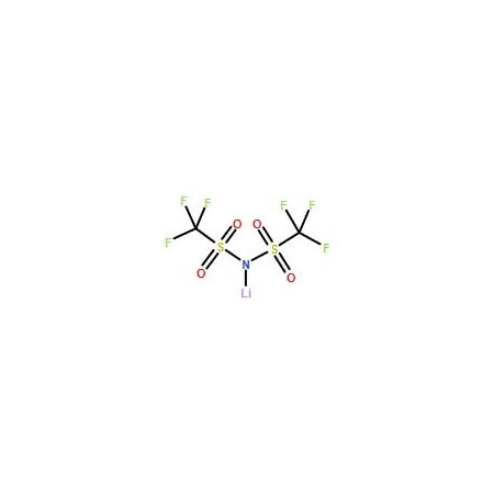 Ak Scientific Lithium bis(trifluoromethanesulfonimide) (25g), CAS 90076-65-6 R235-25g
