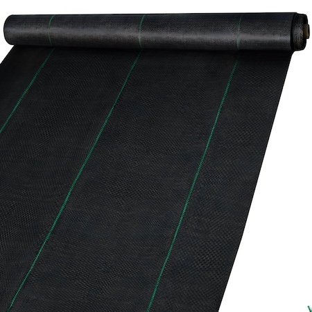 Vevor 6x300 ft Heavy Duty PP Woven Weed Barrier Landscape Ground Cover 2.4Oz 1.83*91.4-70