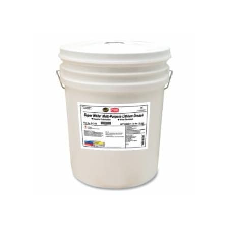 Crc Super White Multi-Purpose Grease, 35 lb, Pail, 35PK 125-SL3155