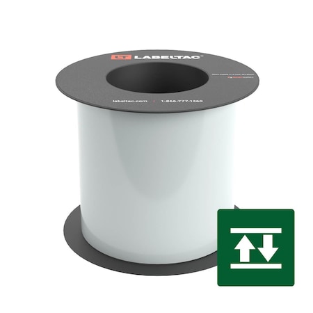 Labeltac High-Tack Label Supply 5in x 75ft LT9, Clear LT511HK-C