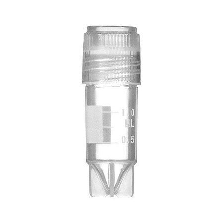 Zoro Select Cryogenic Vials, 40.3 mm H, PK500 V3801