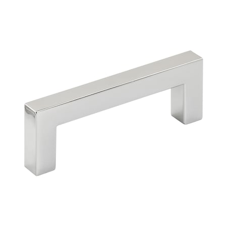 Amerock Monument 3 in 76 mm Center-to-Center Polished Chrome Cabinet Pull BP3657826