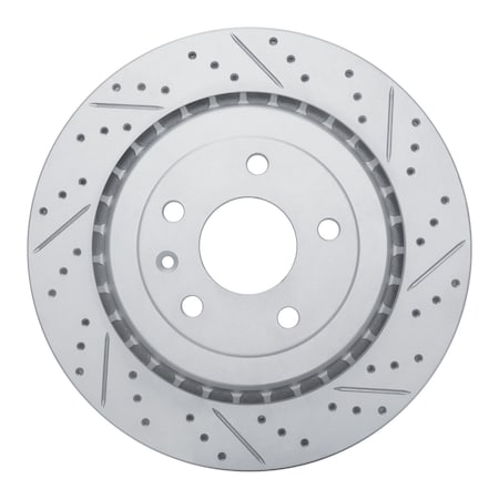 Dynamic Friction Co DFC Geoperformance Rotor - Drilled and Slotted 830-47047R