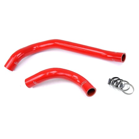 Hps Performance High Temp Reinforced Silicone Radiator Coolant Hose Kit, Red, 57-1730-RED