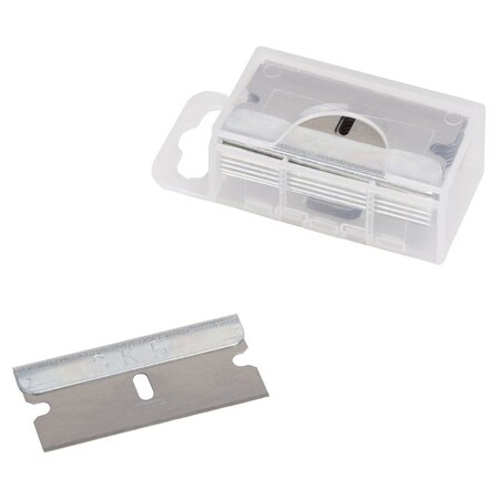 Vulcan Razor Blade, 1-1/2 in L, with Dispenser JL-BD-06