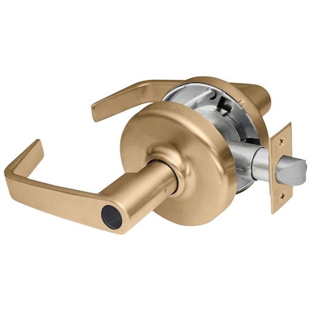 Corbin Russwin Grade 1 Storeroom/Closet Cylindrical Lock, Newport Lever, Conventional Less Cylinder, Satin Bronze CL3557 NZD 612 LC