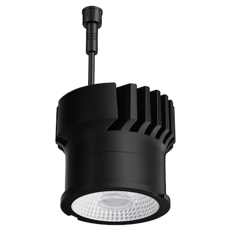 Elco Lighting Pex 2in Canless Square Deep Reflector, Black with White Trim EKCL21SDD